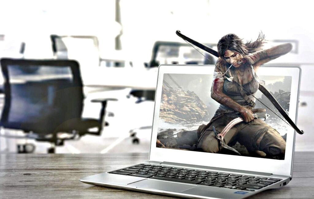 Tomb Raider 3D graphics